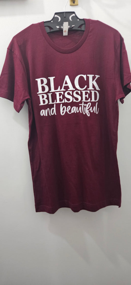 Black Blessed & Beautiful Tshirt